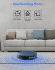 Robot Vacuum Cleaner 4500Pa Smart Home Sweeper Cleaning Machine