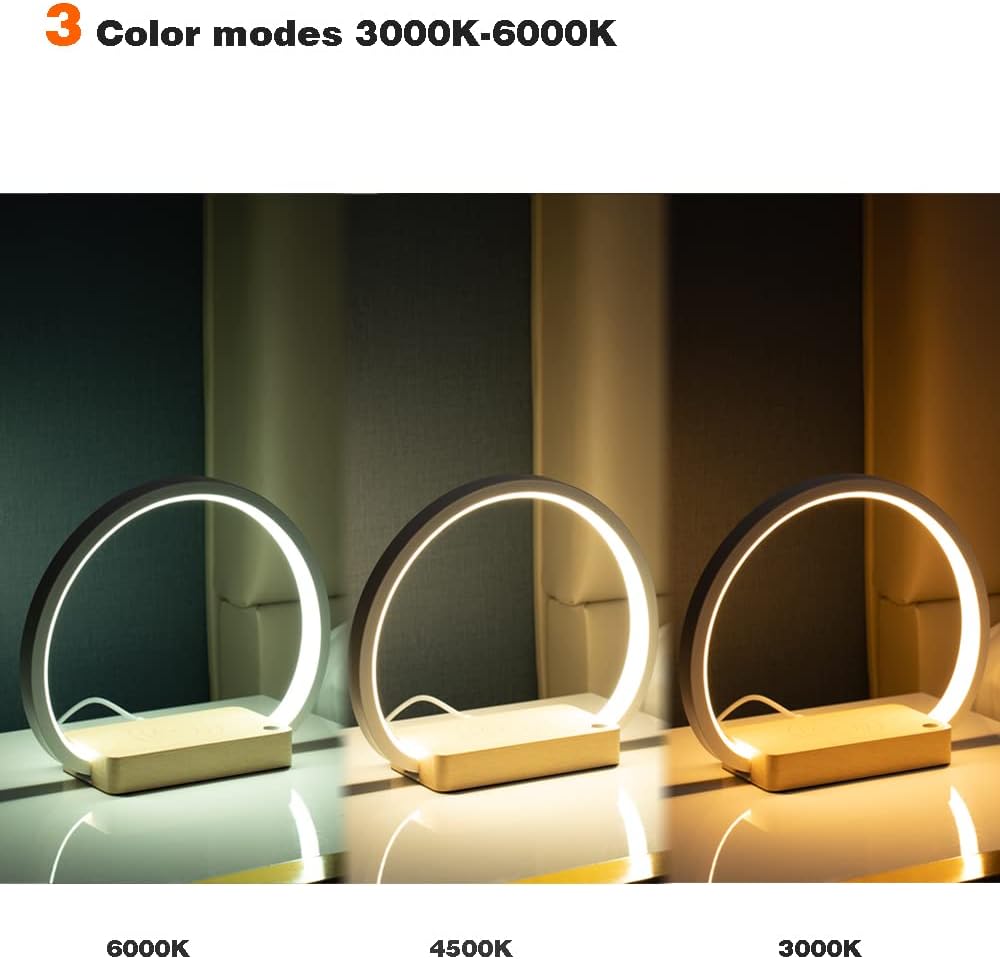 Reading Table Lamp With Wireless Charging