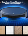 Robot Vacuum Cleaner 4500Pa Smart Home Sweeper Cleaning Machine