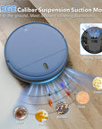 Robot Vacuum Cleaner 4500Pa Smart Home Sweeper Cleaning Machine